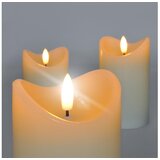 solight 1v279 - SET 3x LED sveća od prirodnog voska LED/3xAAA/topla bela Cene