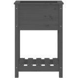  Sadilica s policom siva 54 x 34,5 x 81 cm od masivne borovine | shoptok.hr