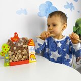 Tooky Toy drvena farma Jenga Slike