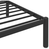 Za krevet crni metalni 90 x 200 cm | shoptok.hr