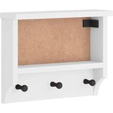  Zidna vješalica za kapute SANDNES 45x12x35 cm puno drvo bor | shoptok.hr