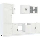 vidaXL Set kuhinjskih elementa od 8 dijelova "Kalmar" izrađeno drvo | shoptok.hr