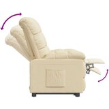  Naslanjač iz krem blaga, (20701607) | Shoptok.si