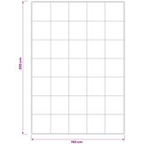  Poplun FULDA 150 x 200 cm 4 godišnja doba 210 GSM Bijela | shoptok.hr
