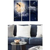 Wallity MDF1277938222 multicolor decorative mdf painting (3 pieces) | ePonuda.com