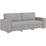 vidaXL Trosjed/Kauč/Samostojeća Sofa Oblačno Siva 180 cm Tkanina | shoptok.hr