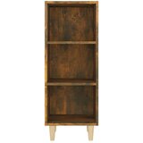 Komoda boja dimljenog hrasta 34,5x32,5x90 cm konstruirano drvo | shoptok.hr