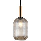  ITALUX PND-5588-1L-BRO+AMB - Luster na sajli ANTIOLA 1xE27/40W/230V bronza | Eponuda.com
