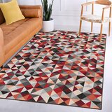 Mila Home rdeča/siva pralna preproga 80x150 cm ignite – | Shoptok.si