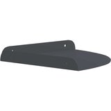 Lebdeća polica s policom 2 pcs Antracit 24 x 24 x 2 cm - Antracit 24 cm 2 | shoptok.hr