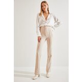 Bianco Lucci Women's Chimali Palazzo Scuba Fabric Trousers | Shoptok.si
