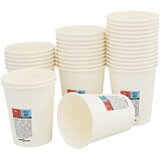  Papirnate šalice za kavu 1000 kom 8 oz 200 ml bijele | shoptok.hr