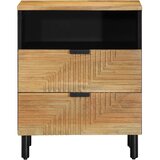  Noćni ormarić smeđi 50x33x60 cm Puno drvo Mango | shoptok.hr