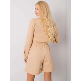 BASIC Feel Good Shorts-RV-SN-6992-1.84-camel | Shoptok.si