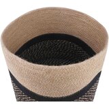  Set saksija za biljke 2 pcs Prirodna i crna Ø 28 x 28 cm | shoptok.hr