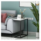 Hanah home pomoćni stočić narin white black | Eponuda.com
