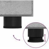  Kreveta s policom FLORIN Betonski sivi 88,5 x 30,5 x 55,5 cm | shoptok.hr