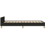  Okvir za krevet bez madraca crni 100x200 cm od tkanine | shoptok.hr
