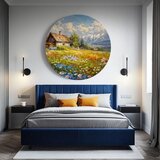  Okrugle slike sa akrilom Mountain Cottage | ePonuda.com