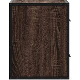  Zidni noćni ormarići 2 kom smeđi hrast 40x31x39 5 cm | shoptok.hr