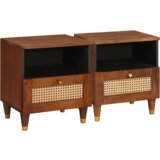 vidaXL Noćni ormarići s ladicama 2 pcs 40 x 33 x 46 cm | shoptok.hr