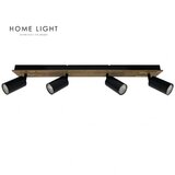 Bb Link Spot lampa 4*GU10 Crna/Drvo TALIA 69 | ePonuda.com