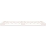  Od paleta bijeli 75x190 cm od masivne borovine 2FT6 mali | shoptok.hr