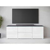 P & B Nizka Omarica Vera, Bela, Antracit, Led | Shoptok.si