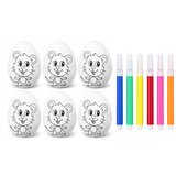  Easter Styrofoam Eggs For Painting Markers Markers Mouse 6pcs | shoptok.hr