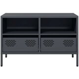 vidaXL TV ormarić antracit 68x39x43,5 cm hladno valjani čelik | shoptok.hr