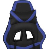  Masažni gaming stol črno in modra umetno usnje | Shoptok.si