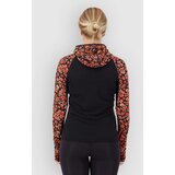 Mons Royale Bella Merino Hood Funkcijska majica ditzy camo / black | Shoptok.si