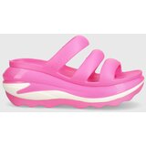 Crocs Natikače Mega Crush Triple Strap za žene, boja: ružičasta, s platformom, 209842 | shoptok.hr