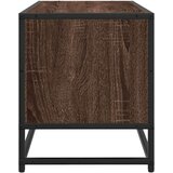 vidaXL TV omarica rjavi hrast 80x34,5x40 cm inženirski les | Shoptok.si