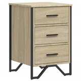 Furnova Nočna omarica sonoma hrast 40x41x60 cm inženirski les, (21926901) | Shoptok.si