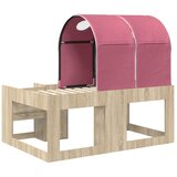  s Tunnels s policom 3 kom. Hrast sonoma i ružičasta - Hrast sonoma i ružičasta | shoptok.hr