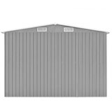  Vrtna lopa 257x392x181 cm kovinska siva - - Siva - 91.52 - 257 x 392 x 181 cm - 2025- | Shoptok.si