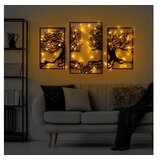 Wallity zidna dekoracija tree person 499, 71x116 cm, 3 delacrna | Eponuda.com