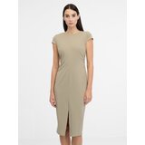 Orsay Beige women's midi dress - Women's Cene