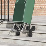Kolica za kupovinu Zelena 39,5 x 33 x 93 cm Oxford tkanina | shoptok.hr