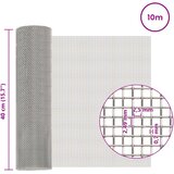 Mrežna tkanina 40 x 1000 cm 8 Mesh Nehrđajući čelik 201 Srebrna | shoptok.hr