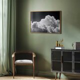  Plakat Discover the Infinite Play of Sunlight – Clouds and Shadows in the Sky 60x40 Zlatni okvir | shoptok.hr