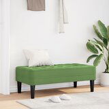 vidaXL Klupa Svijetlo Zelena 113x57x39 cm Velvet | shoptok.hr