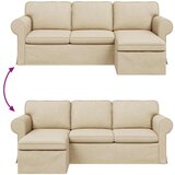 SOFA Krema 215 x 138 x 80 cm Metal | shoptok.hr