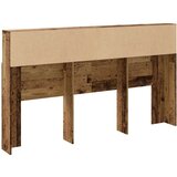 vidaXL Vzglavna omarica starinski les 180x19x103,5 cm inženirski les | Shoptok.si