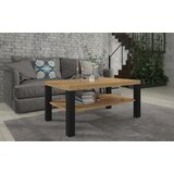 ADRK Moderna kavna mizica SVEN 115x65 s polico - HRAST ARTISAN-RNA MAT | Shoptok.si