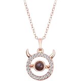 Ogrlica HO-4958 - Zlatna KP4958 | shoptok.hr