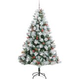  Umjetno božićno drvce S LED lampica Zelena i bijela 240 cm | shoptok.hr