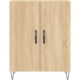  Visoka komoda hrasta sonome 69,5x34x180cm od konstruiranog drva Slike