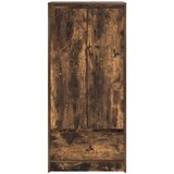 vidaXL Ormarić s ladicom dimljeni hrast 55,5x34x119,5 cm | shoptok.hr